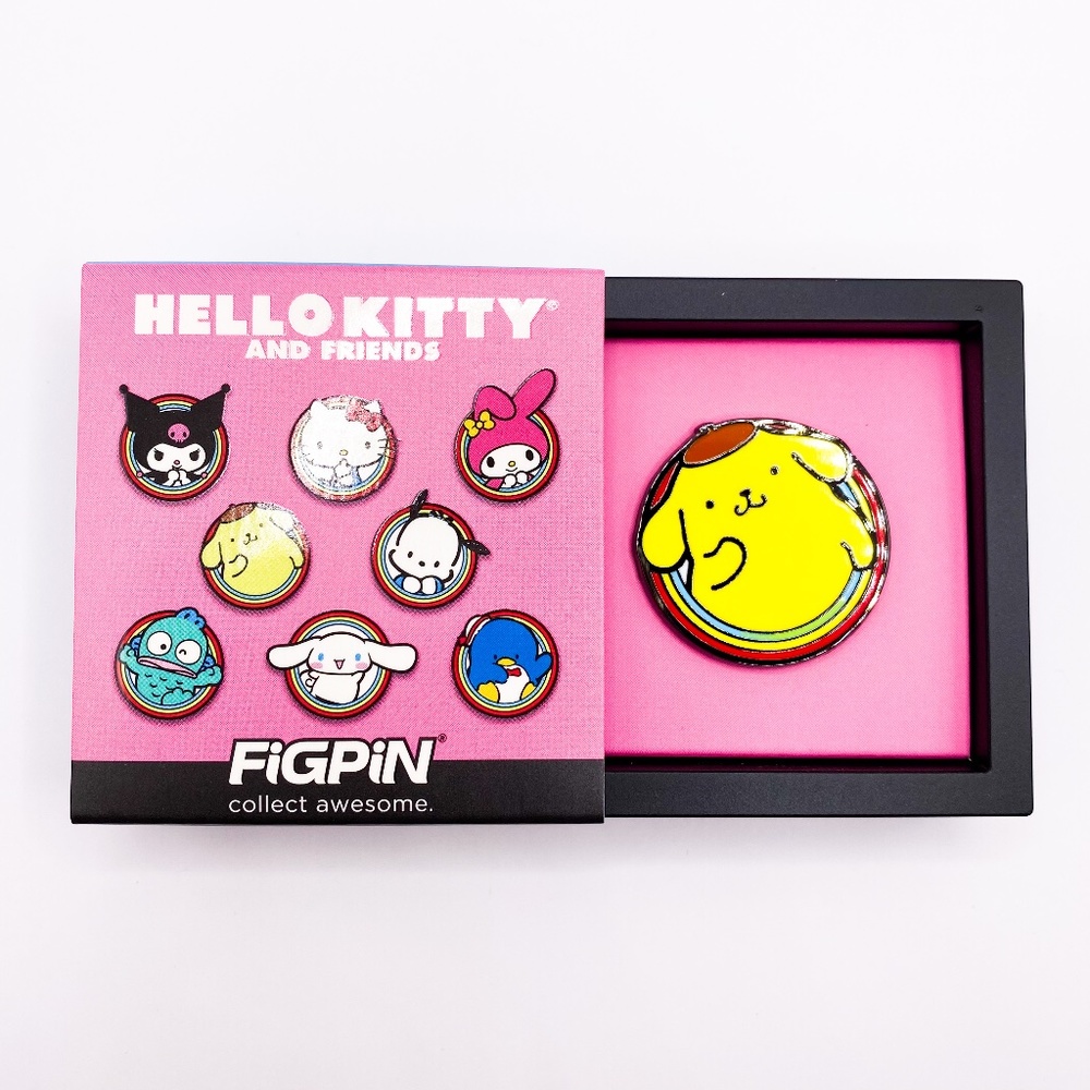 FigPiN Mini Hello Kitty and Friends Pompompurin Pin